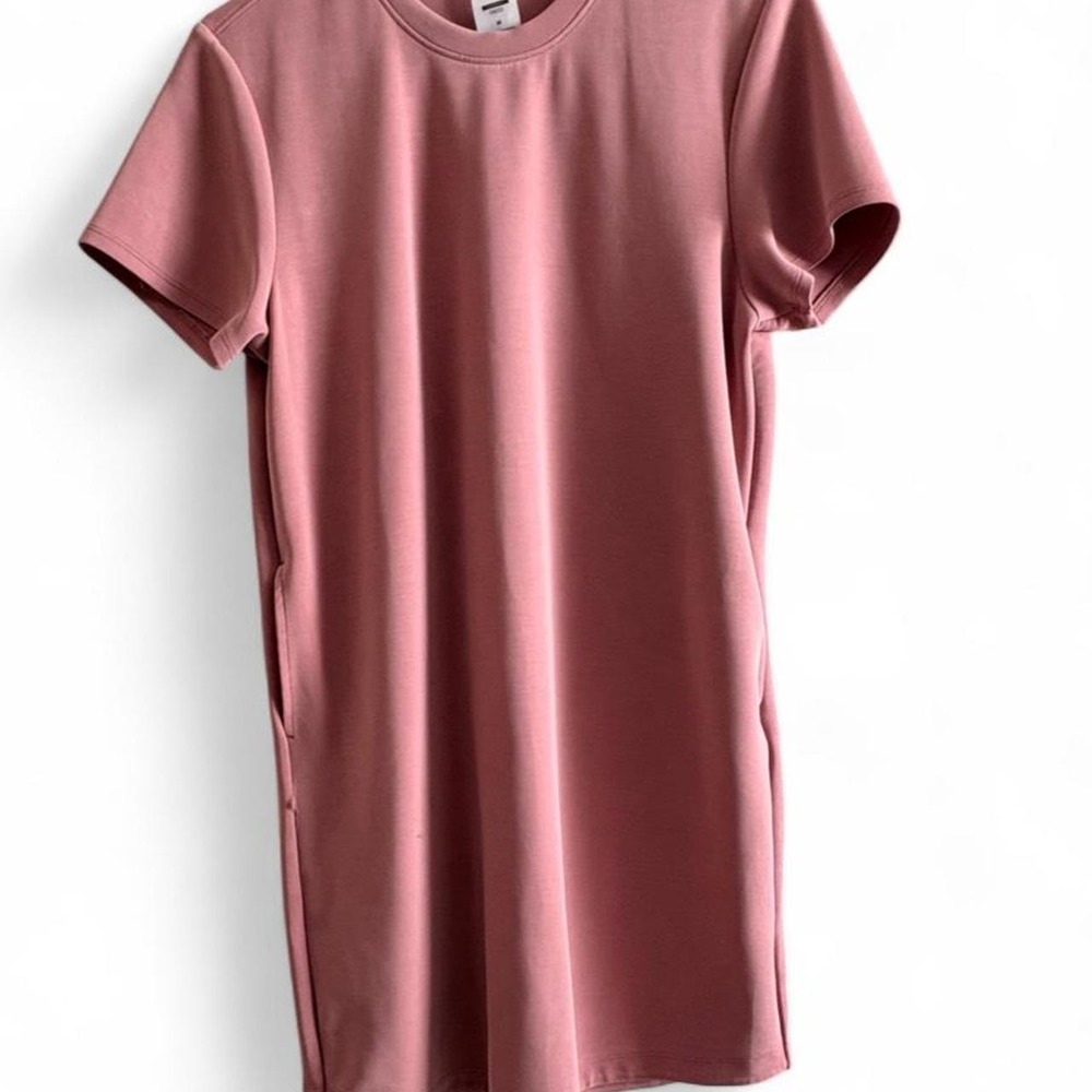 Dusty rose pink Member's Mark Sandwash T-shirt dress